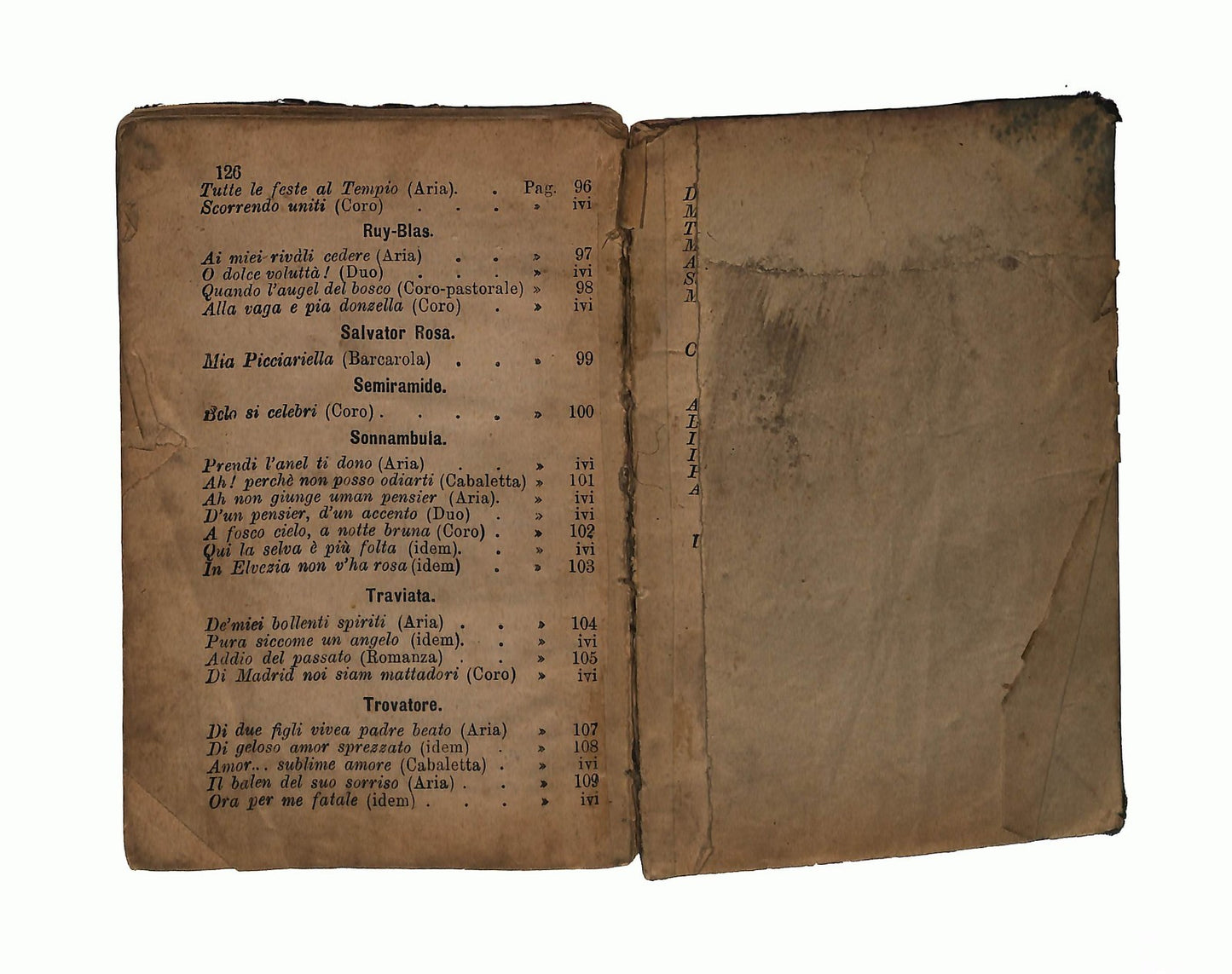 EBOND Raccolta Delle Migliori Romanze Salani 1904 Libretto Libro LI046315