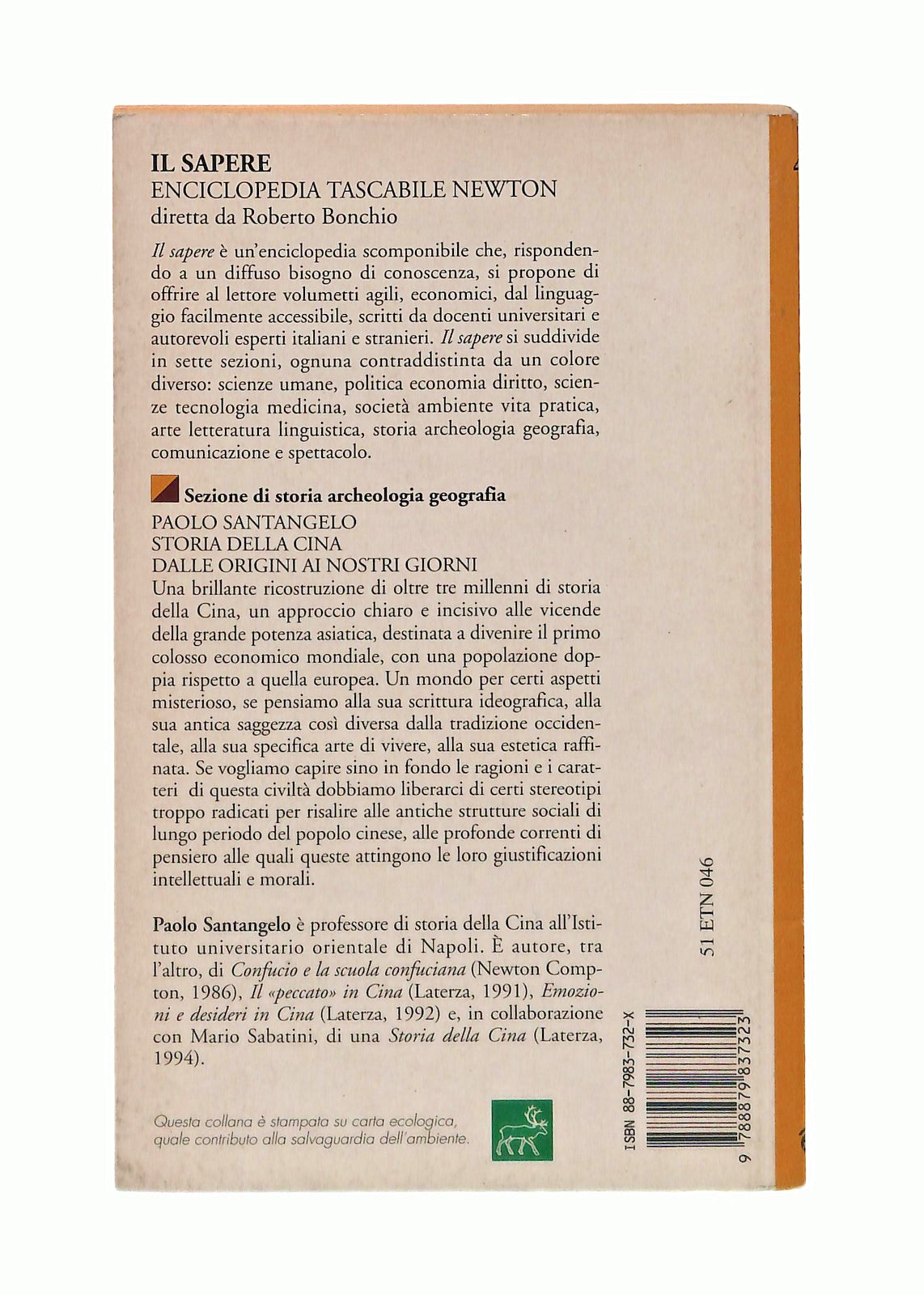 EBOND Storia Della Cina Paolo Santangelo Newton Libro LI046380
