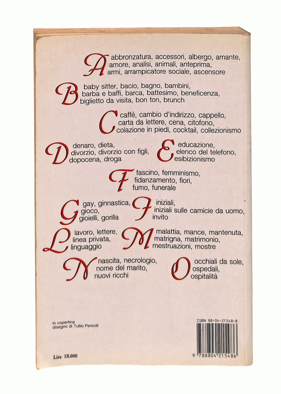 EBOND Bon Ton Lina Sotis Mondadori 1988 Libro LI046414