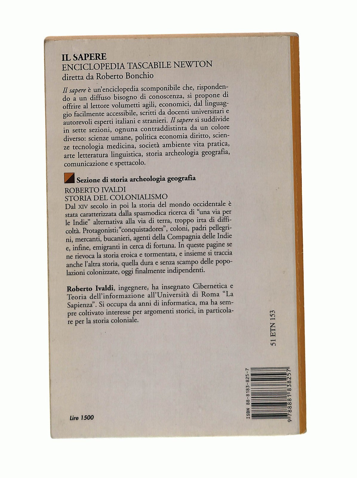 EBOND Storia Del Colonialismo Roberto Ivaldi Newton Libro LI046502
