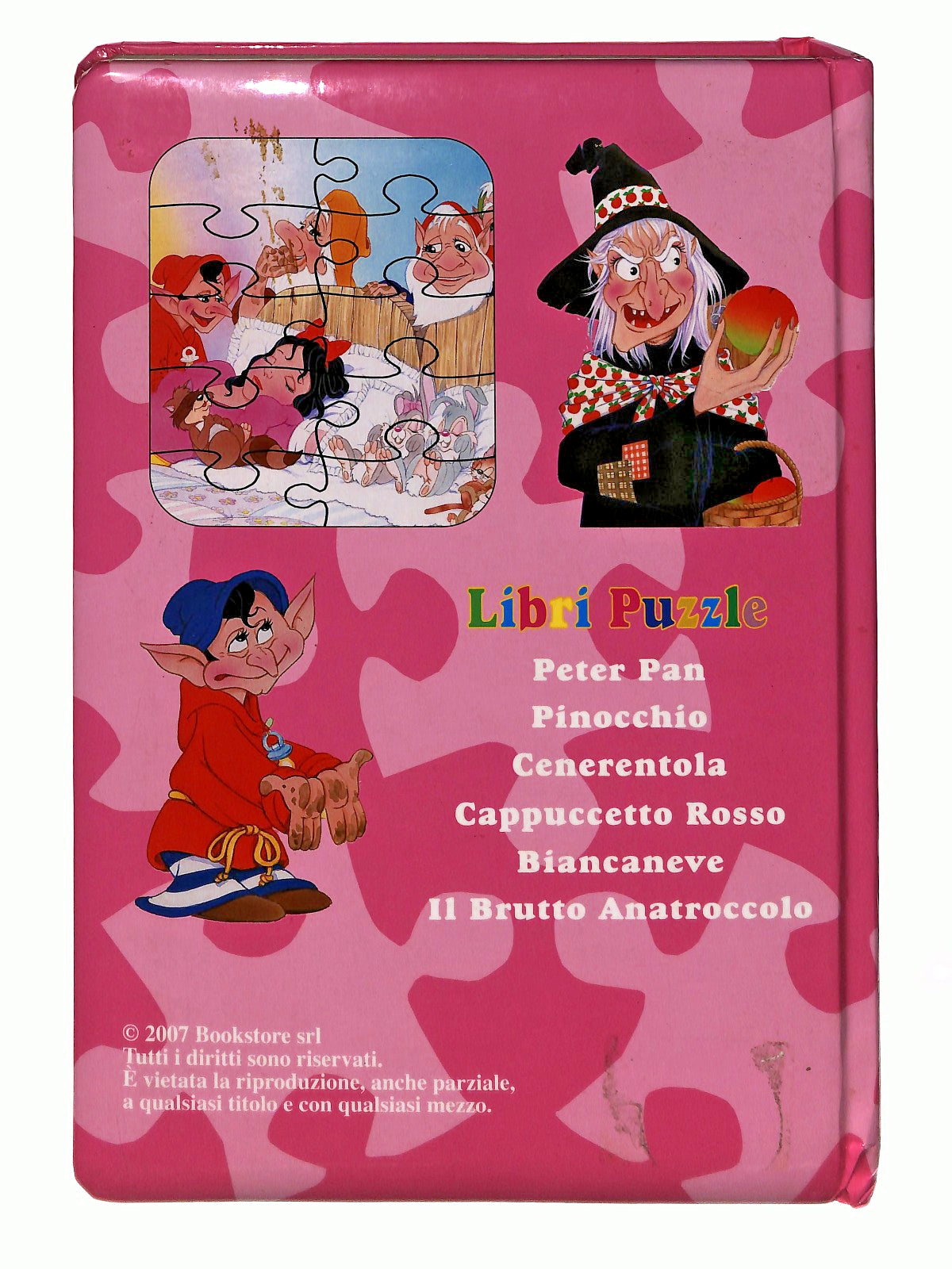 EBOND Biancaneve Elisedizioni Con 6 Puzzle Libro LI046603