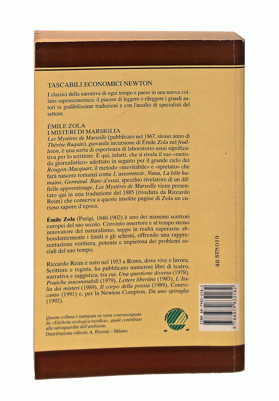 EBOND I Misteri Di Marsiglia Emile Zola Newton Libro LI046659