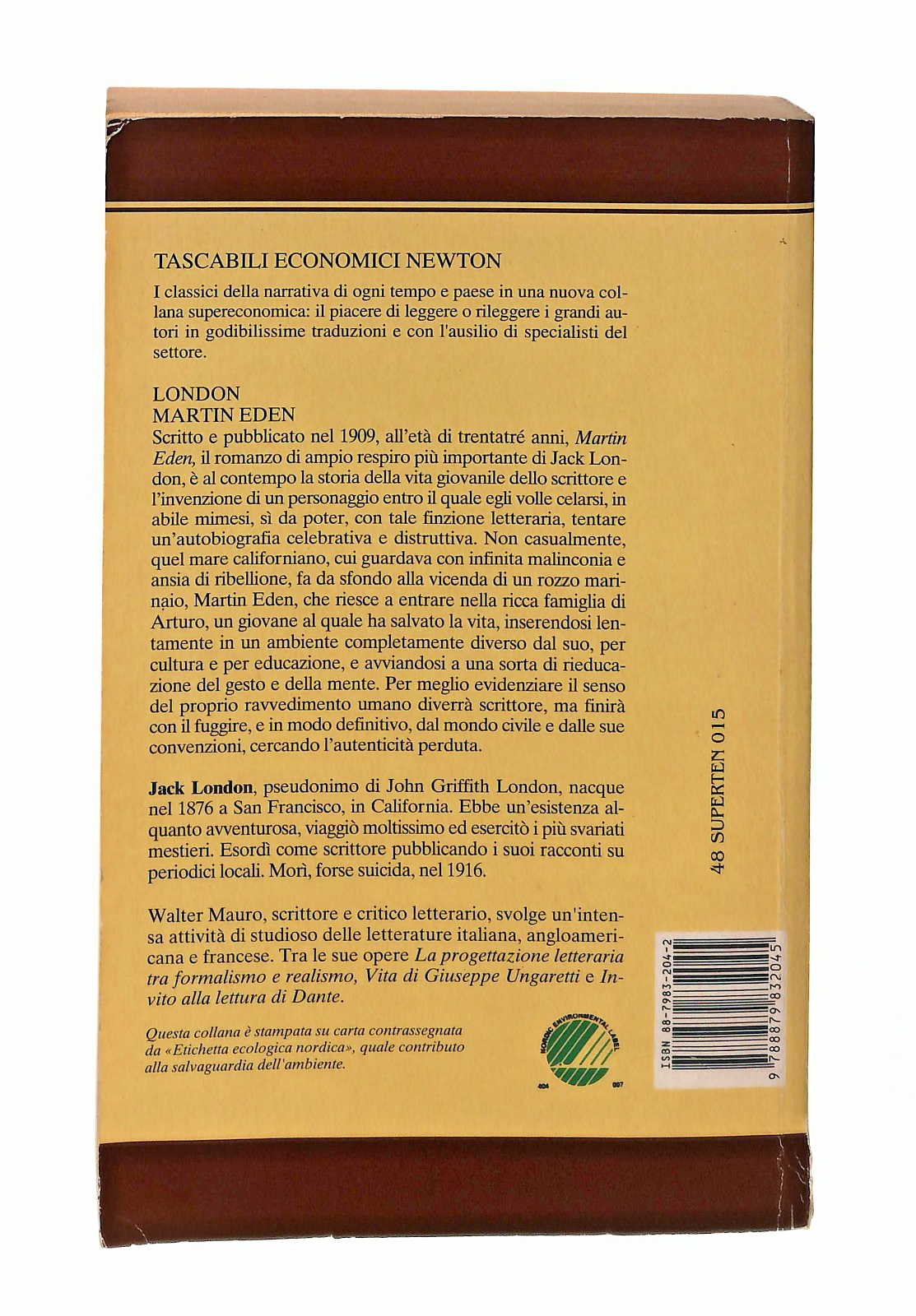EBOND Martin Eden Jack London Newton Libro LI046660