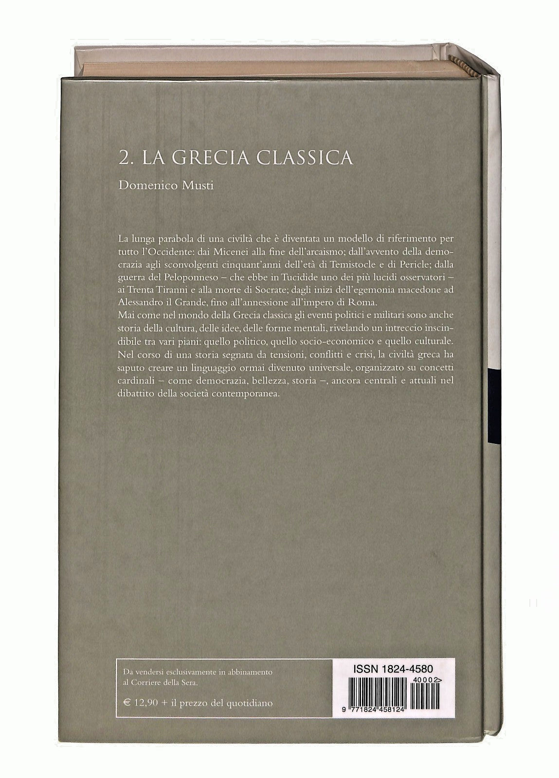EBOND La Grecia Classica Storia Universale Vo 2 Corriere Sera Libro LI046833