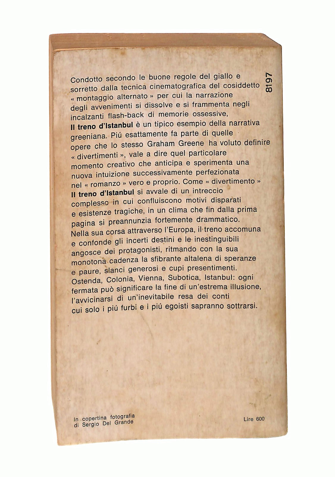 EBOND Il Treno d Istanbul Graham Greene Mondadori 1970 Libro LI046879