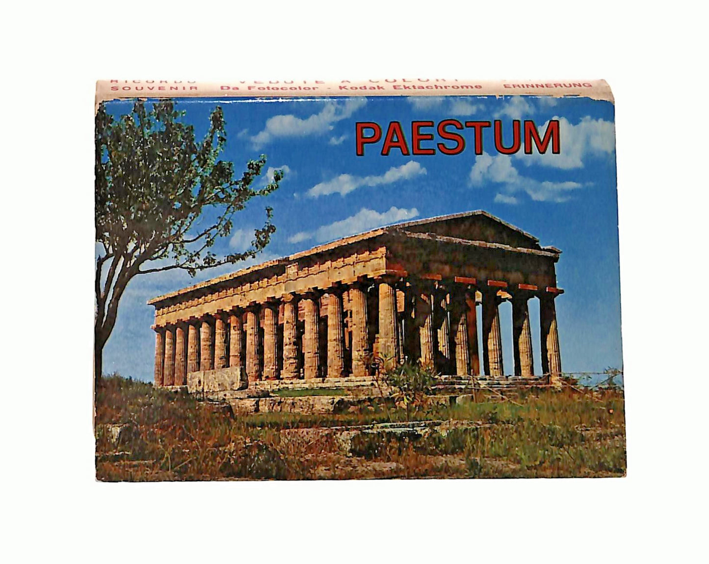 EBOND Paestum Vedute a Colori Kodak Libretto Con Cartoline Libro LI046981