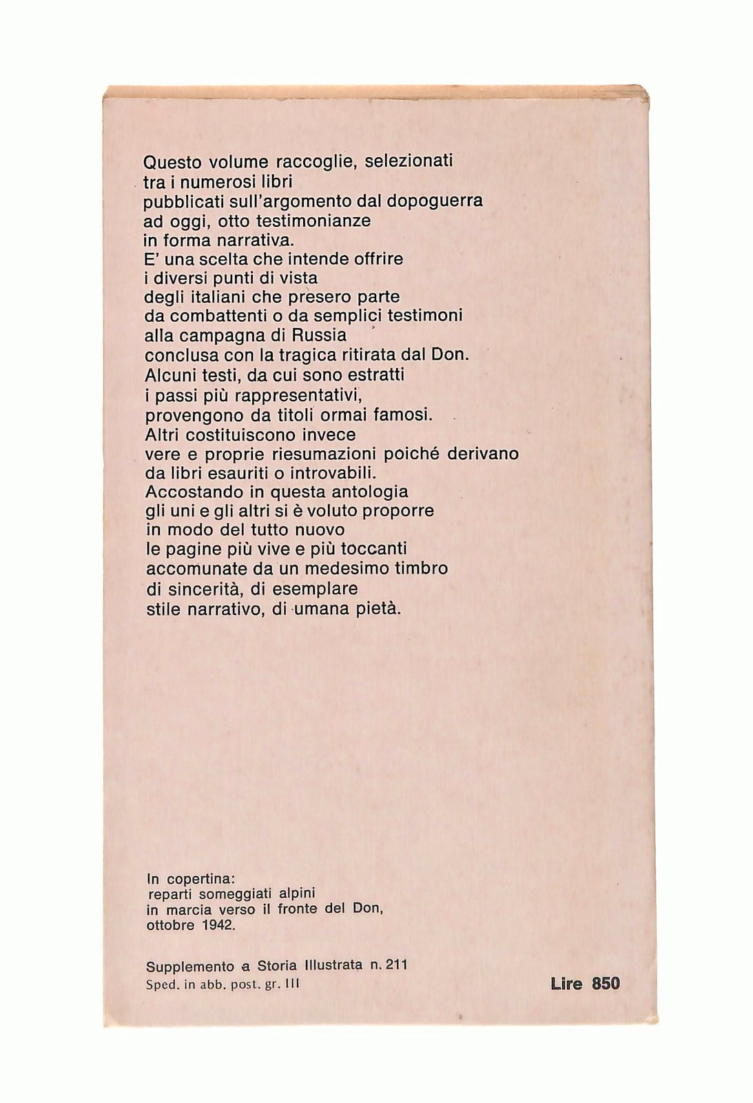 EBOND La Campagna Di Russia Storia Illustrata Mondadori 1975 Libro LI047064