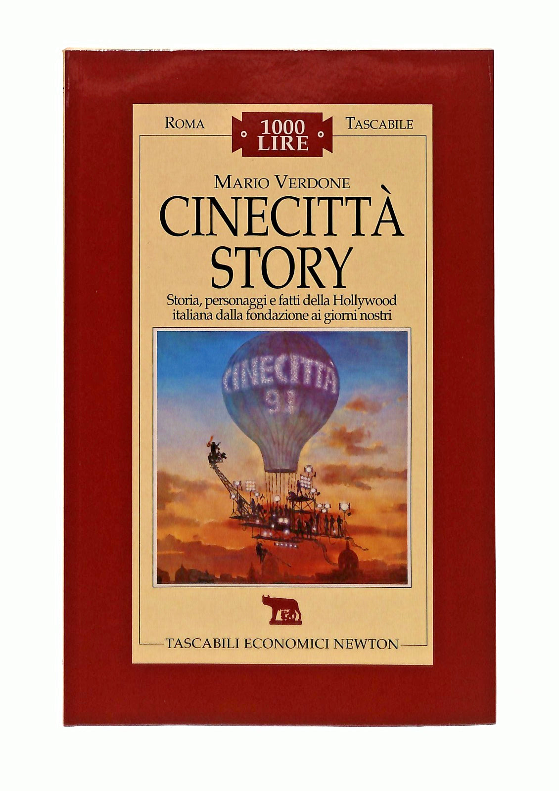 EBOND Cinecitta Story Mario Verdone Newton Libro LI047126