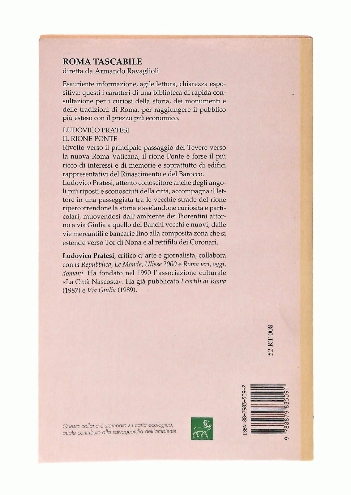 EBOND Il Rione Ponte Ludovico Pratesi Newton Libro LI047130