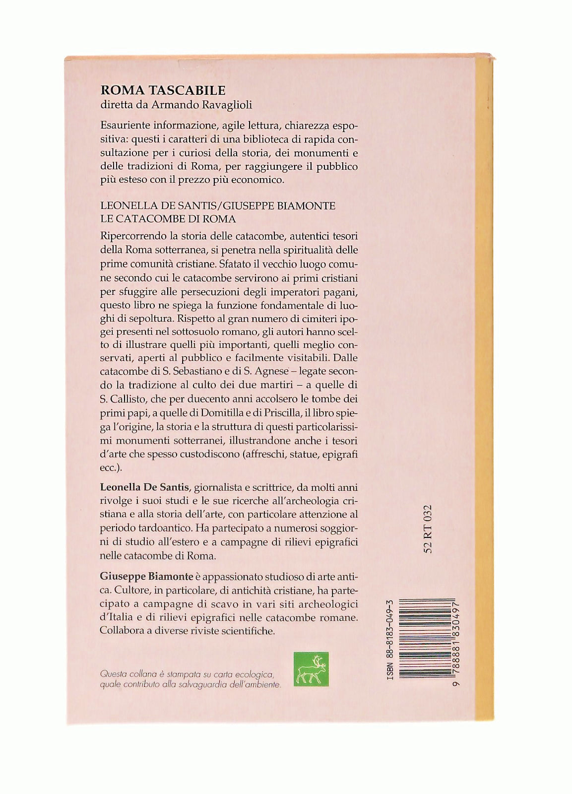 EBOND Le Catacombe Di Roma De Santis Biamonte Newton Libro LI047133