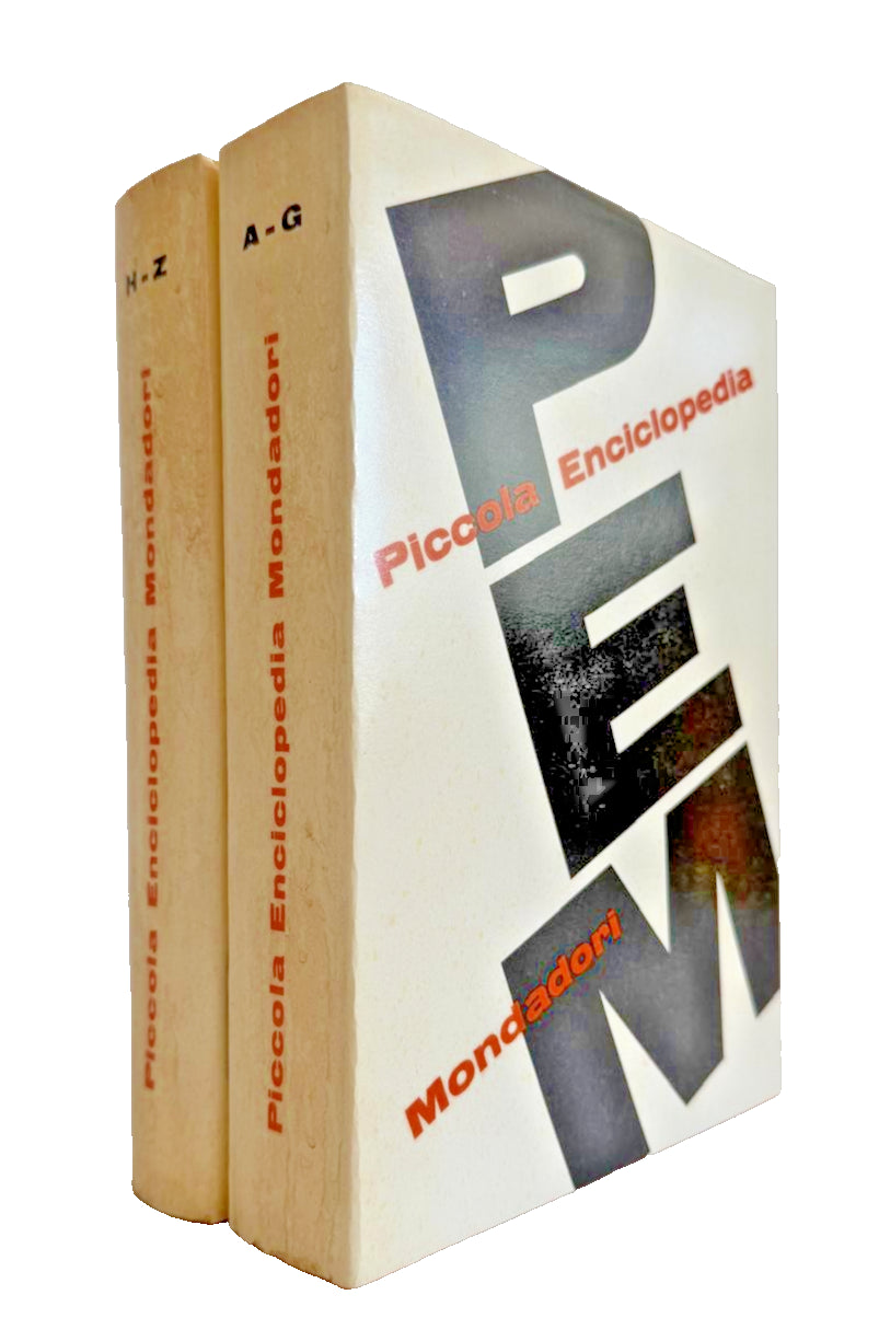 EBOND Piccola Enciclopedia Mondadori 1960 2 Volumi Libro LI047201