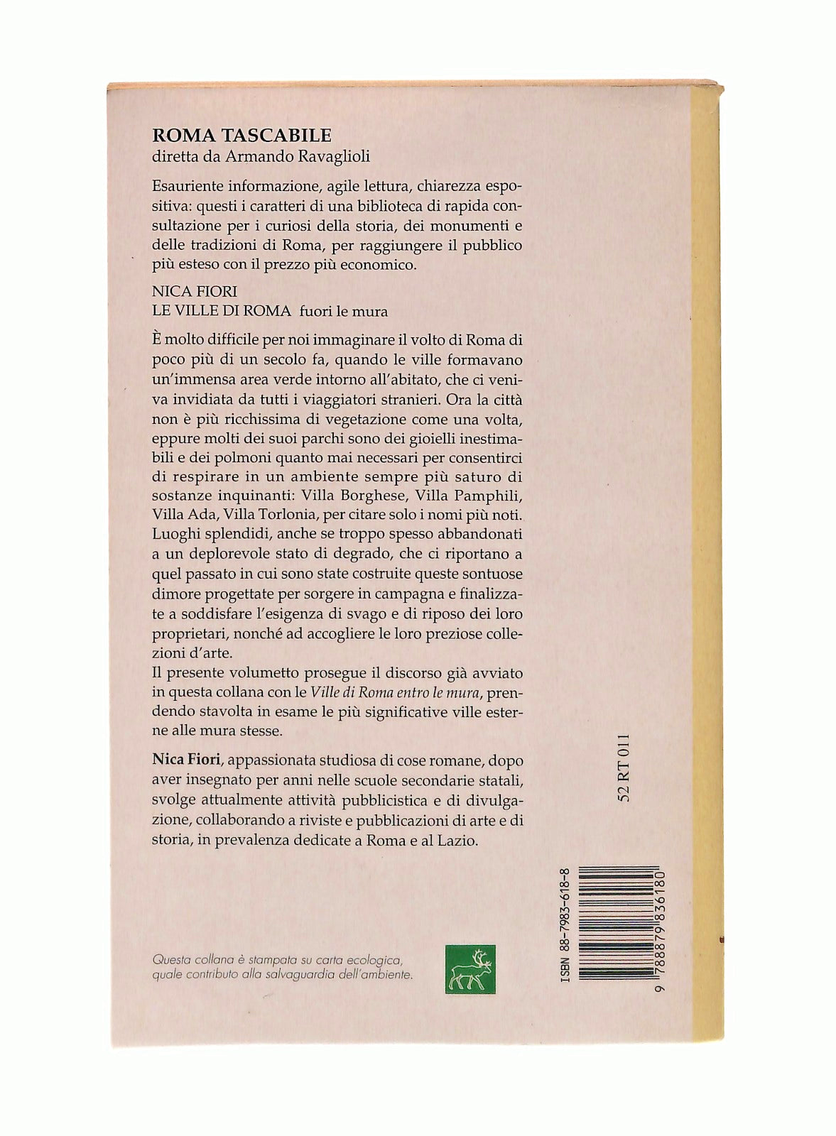 EBOND Le Ville Di Roma Fuori Le Mura Nica Fiori Newton Libro LI047210