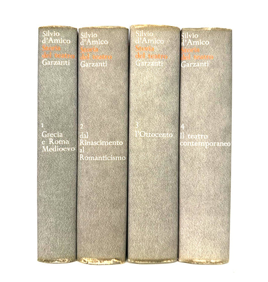 EBOND Storia Del Teatro Silvio D Amico Garzanti 1970 4 Volumi Libro LI047226