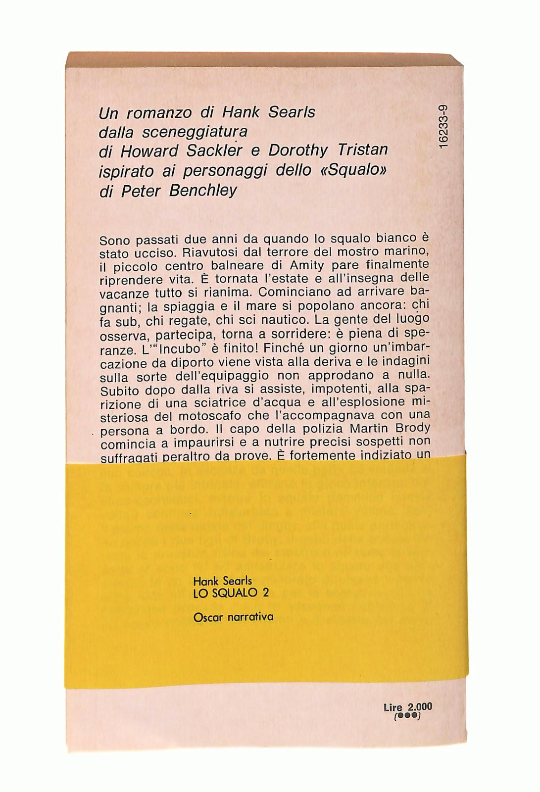EBOND Lo Squalo 2 Hank Searls Mondadori 1979 Libro LI047258