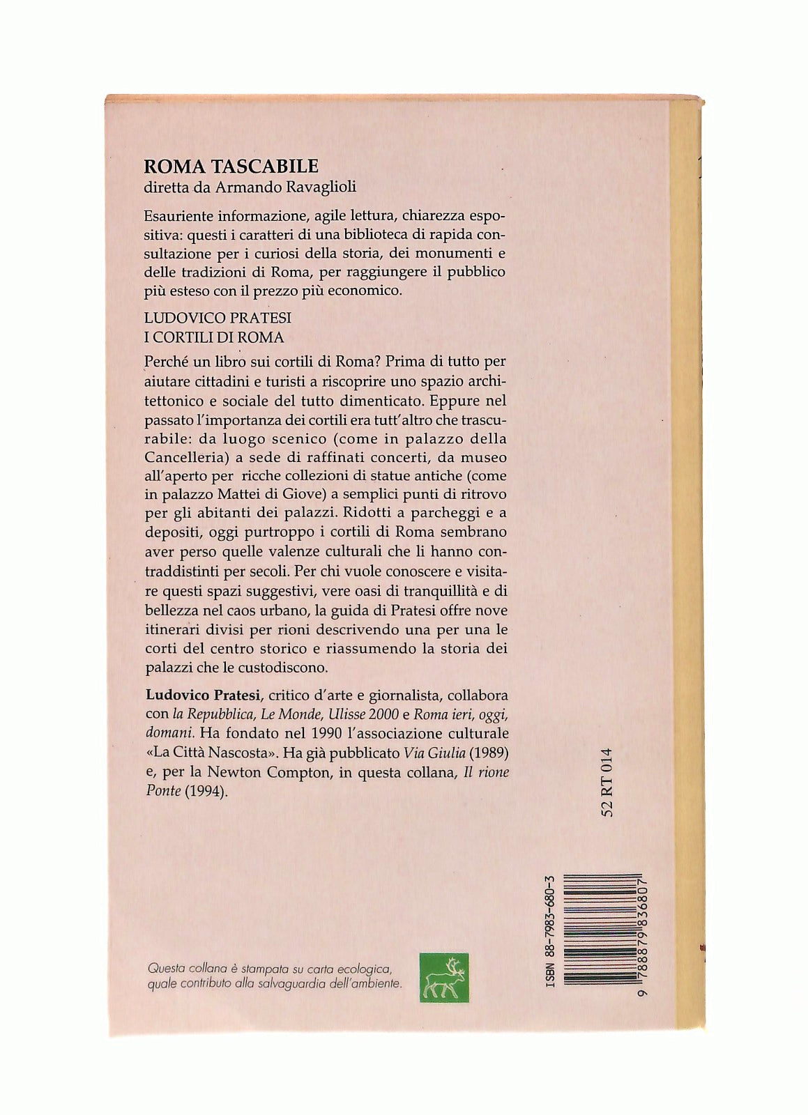 EBOND I Cortili Di Roma Ludovico Pratesi Newton Libro LI047264