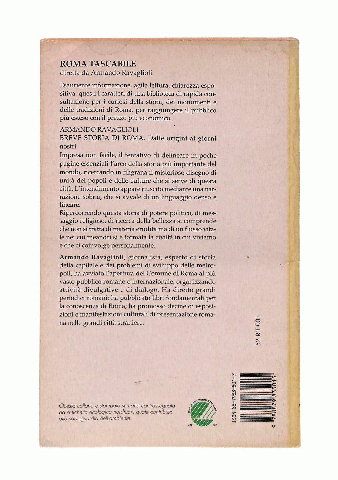 EBOND Breve Storia Di Roma Armando Ravaglioli Newton Libro LI047281