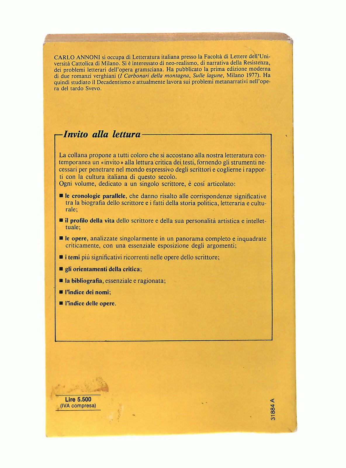 EBOND Invito Alla Lettura Di Ignazio Silone Carlo Annoni Mursia Libro LI047300