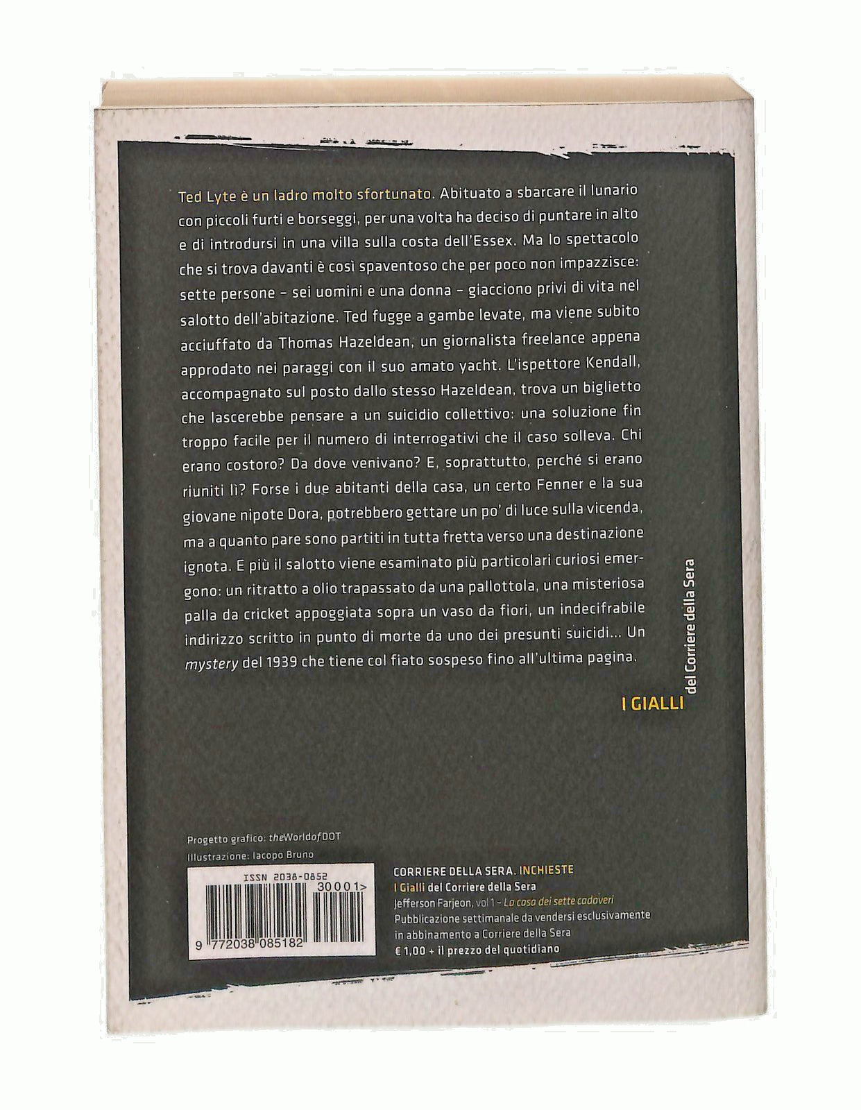 EBOND La Casa Dei Sette Cadaveri Jefferson Farjeon Corriere Libro LI047333