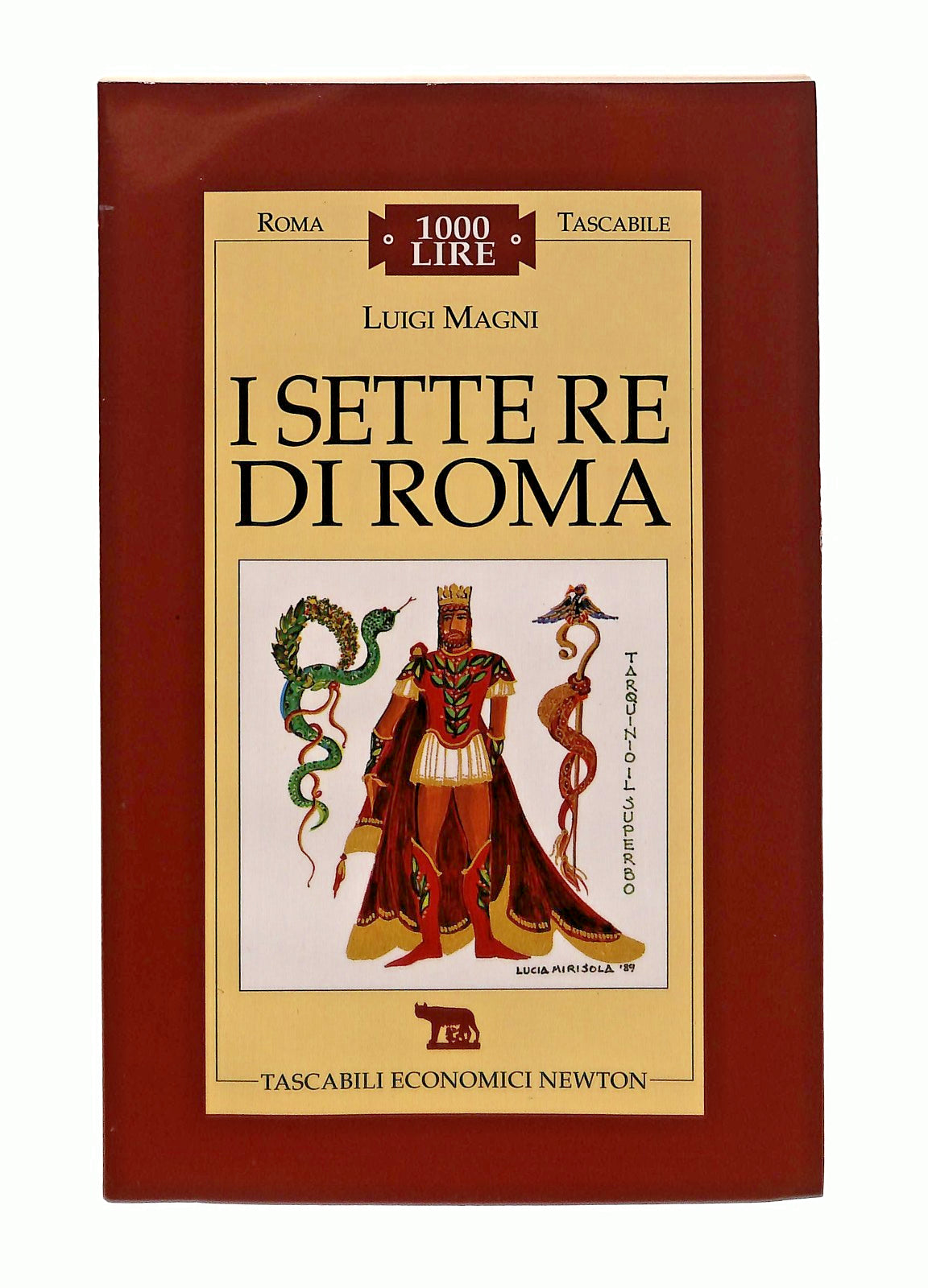 EBOND I Sette Re Di Roma Luigi Magni Newton Libro LI047337