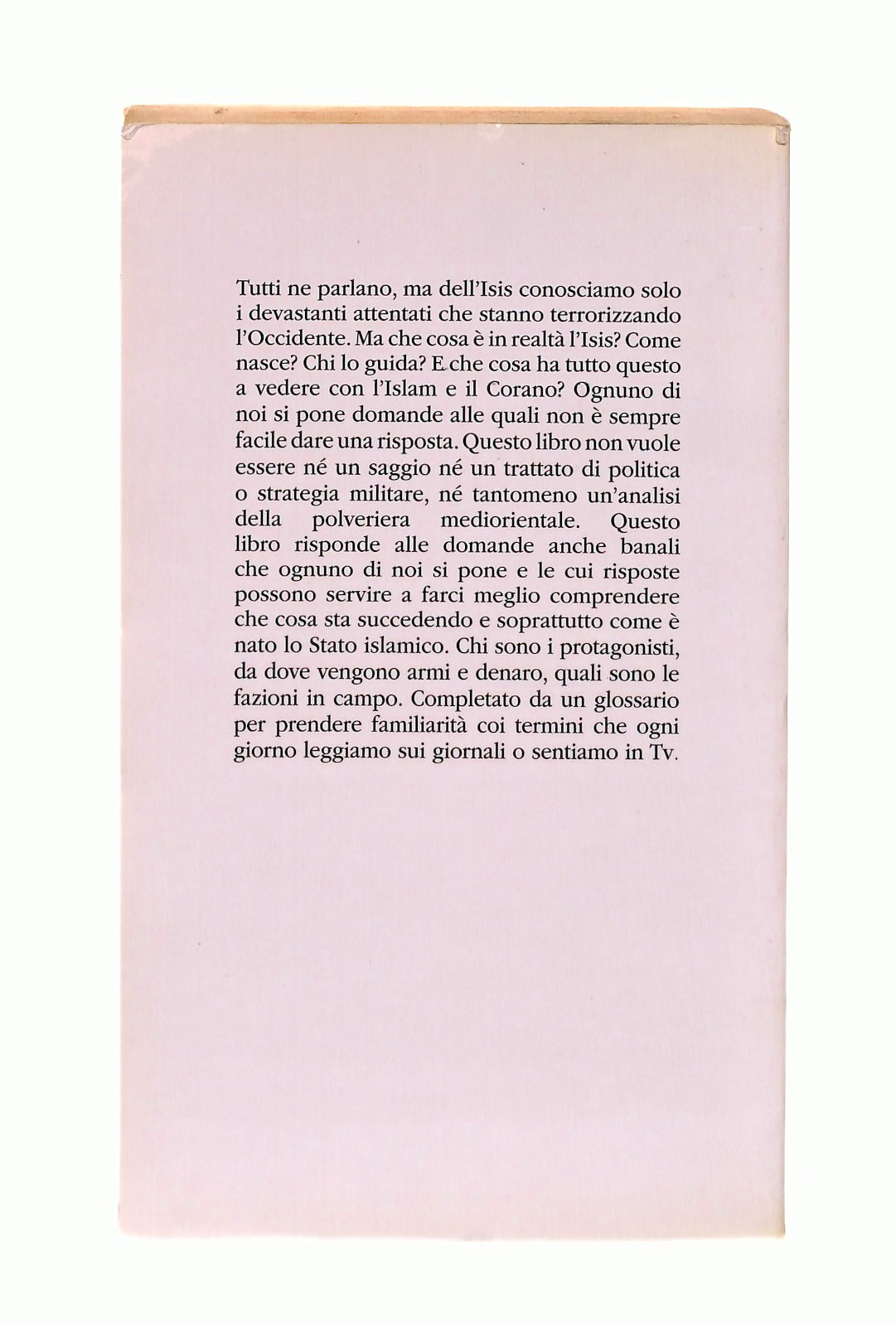 EBOND Isis Le 100 Domande Che Tutti Si Fanno Carlotti Franchini Libro LI047364
