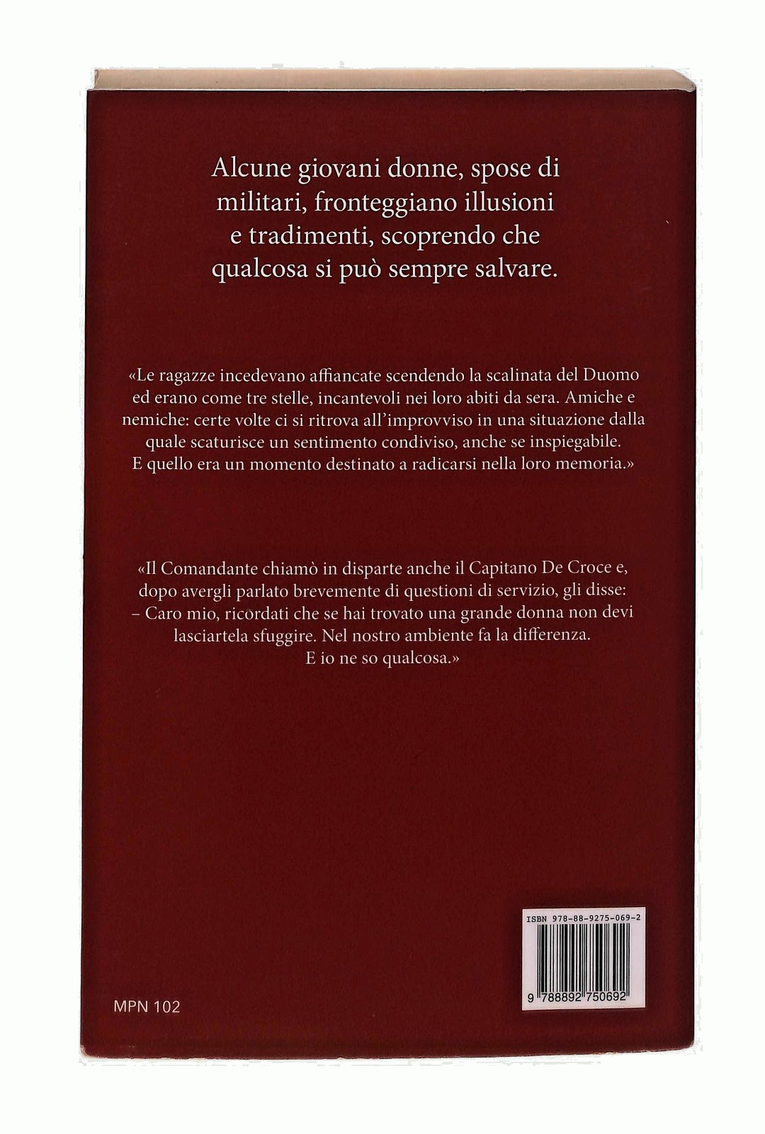 EBOND Circolo Ufficiali Isabella Manunza Mpn Edizioni Libro LI047392