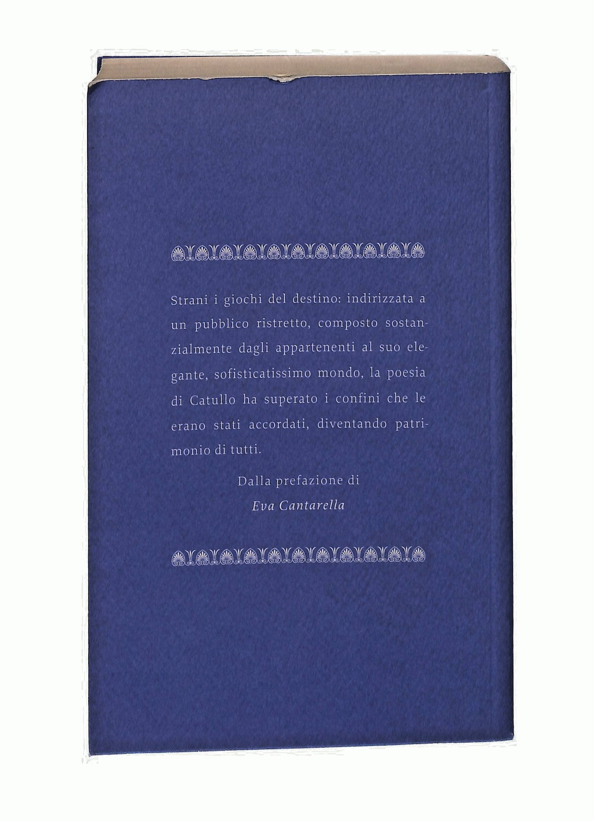 EBOND Canti Catullo Bur Corriere Testo Latino a Fronte Libro LI047432