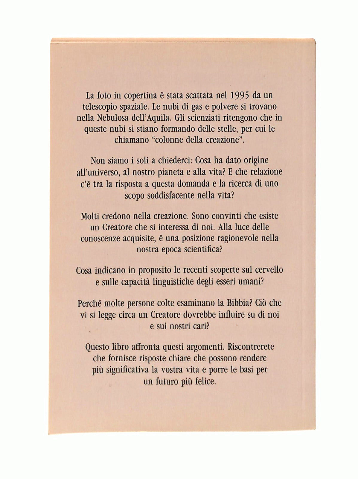 EBOND Esiste Un Creatore Che Si Interessa Di Noi Libretto Libro LI047449
