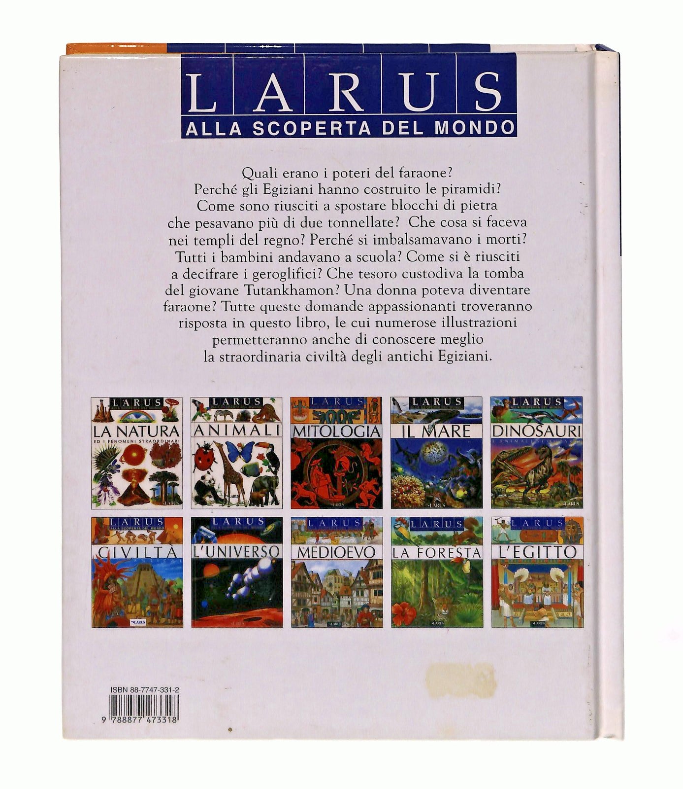 EBOND L Egitto Larus 2003 Libro LI047477