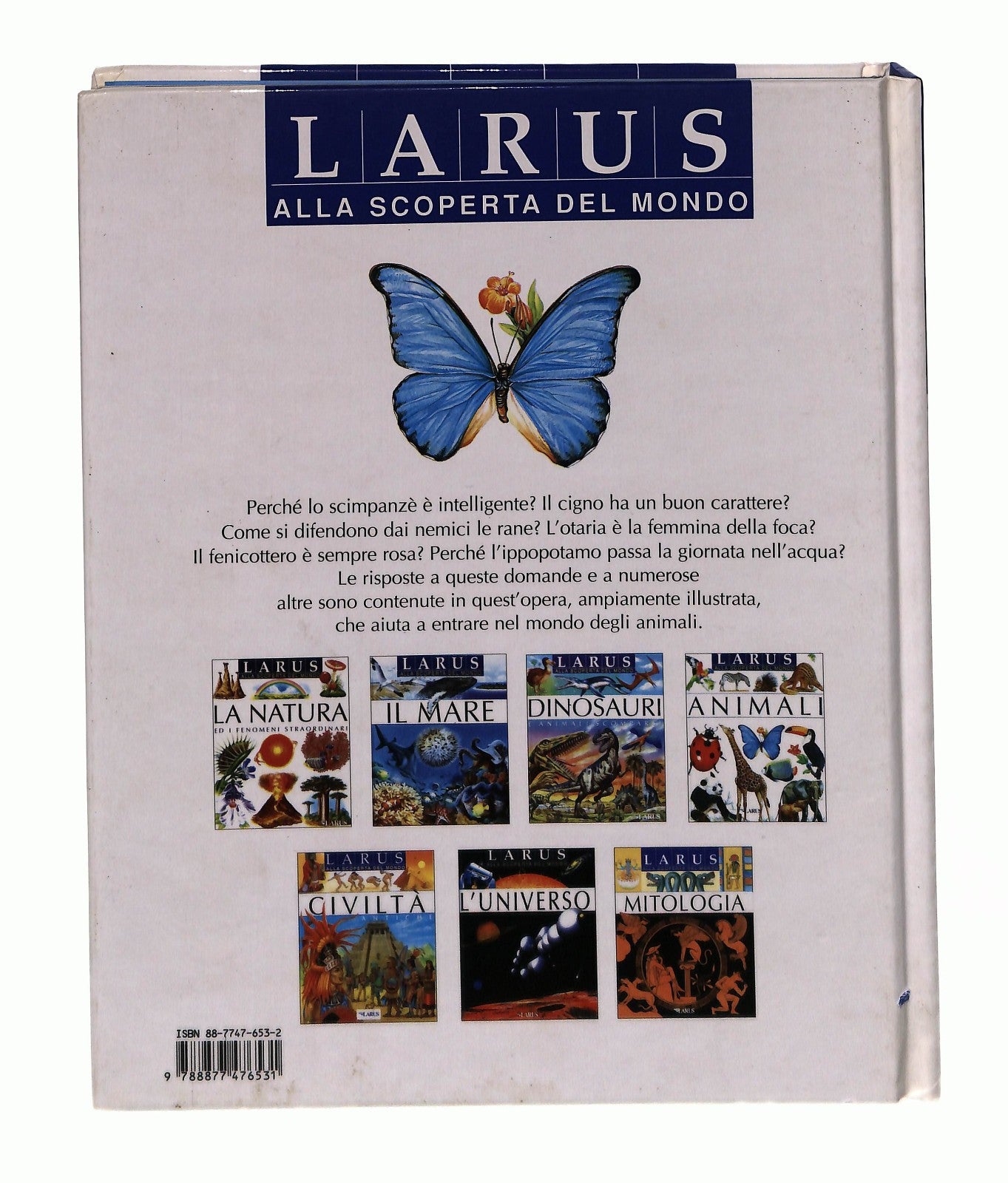 EBOND Gli Animali Larus 1998 Libro LI047483