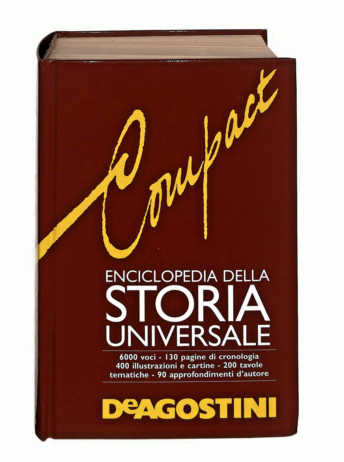 EBOND Compact Enciclopedia Della Storia Universale Dea 1993 Libro LI047509