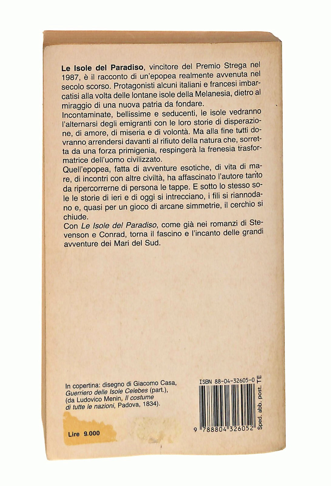EBOND Le Isole Del Paradiso Stanislao Nievo Mondadori 1989 Libro LI047532