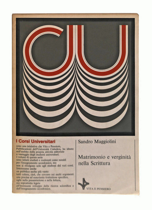 EBOND Matrimonio e Verginita Nella Scrittura S Maggiolini 1978 Libro LI047544