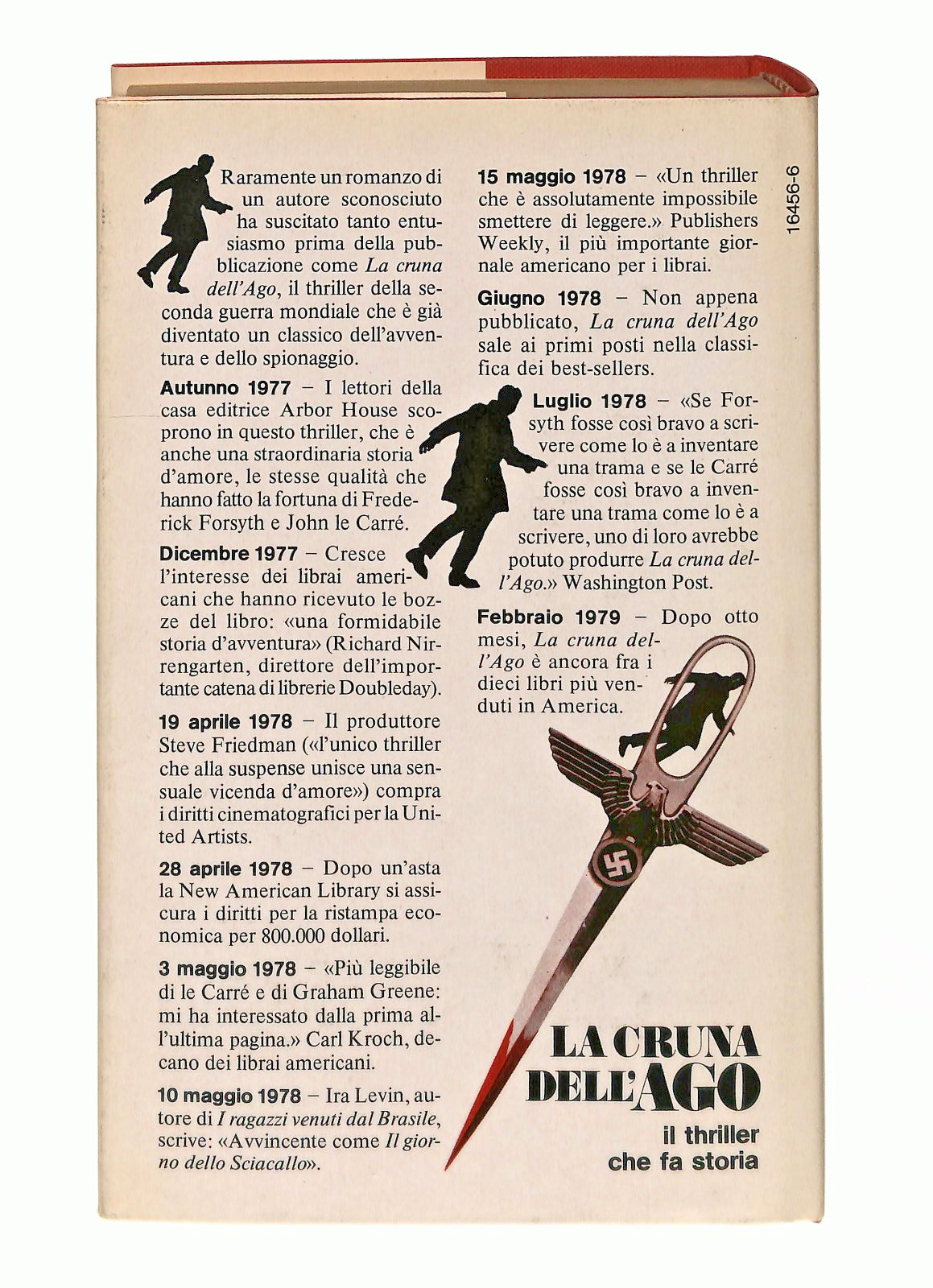 EBOND La Cruna Dell Ago Ken Follett Mondadori 1979 Libro LI047545
