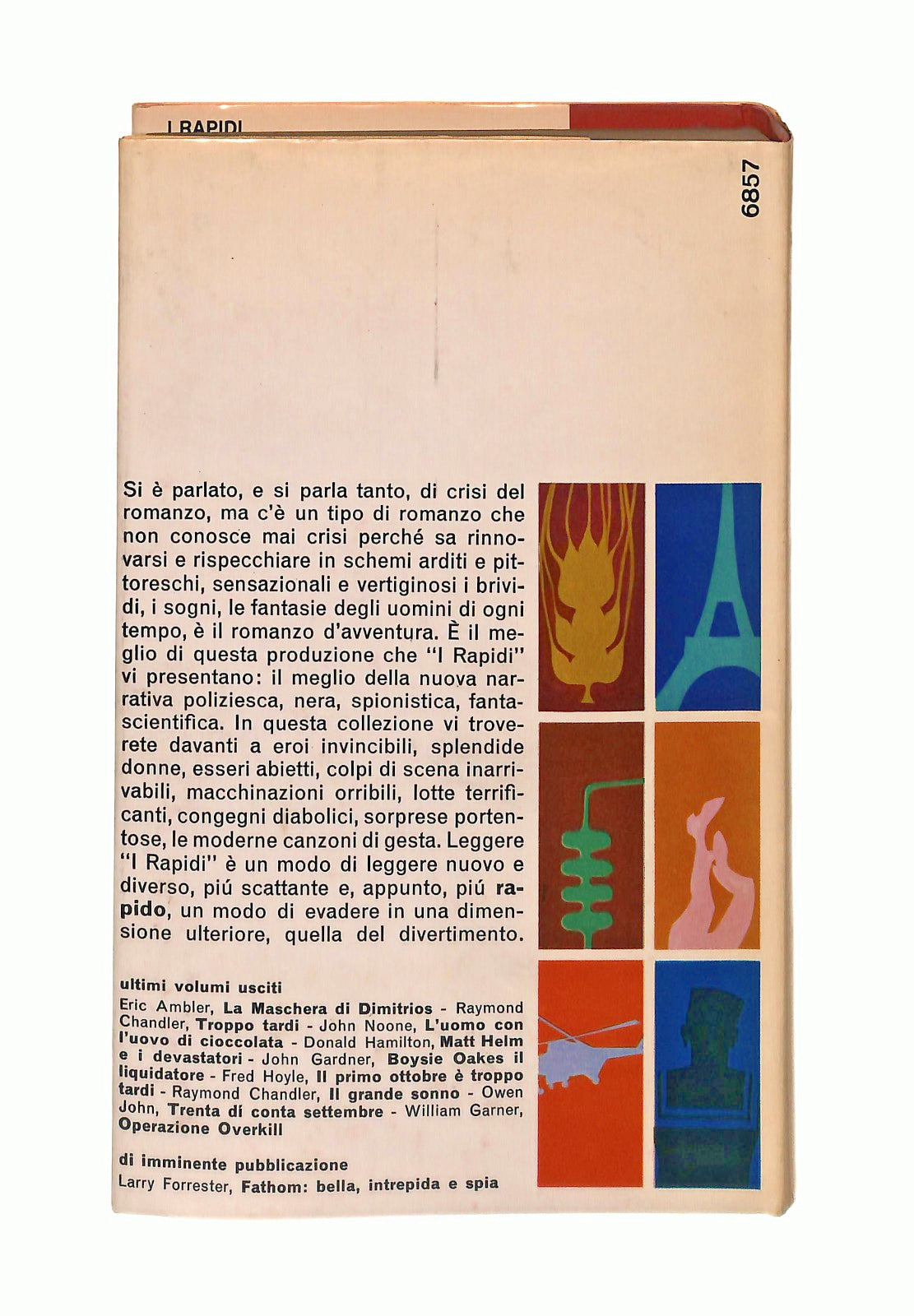EBOND Operazione Overkill William Garner I Rapidi Mondadori 1967 Libro LI047607