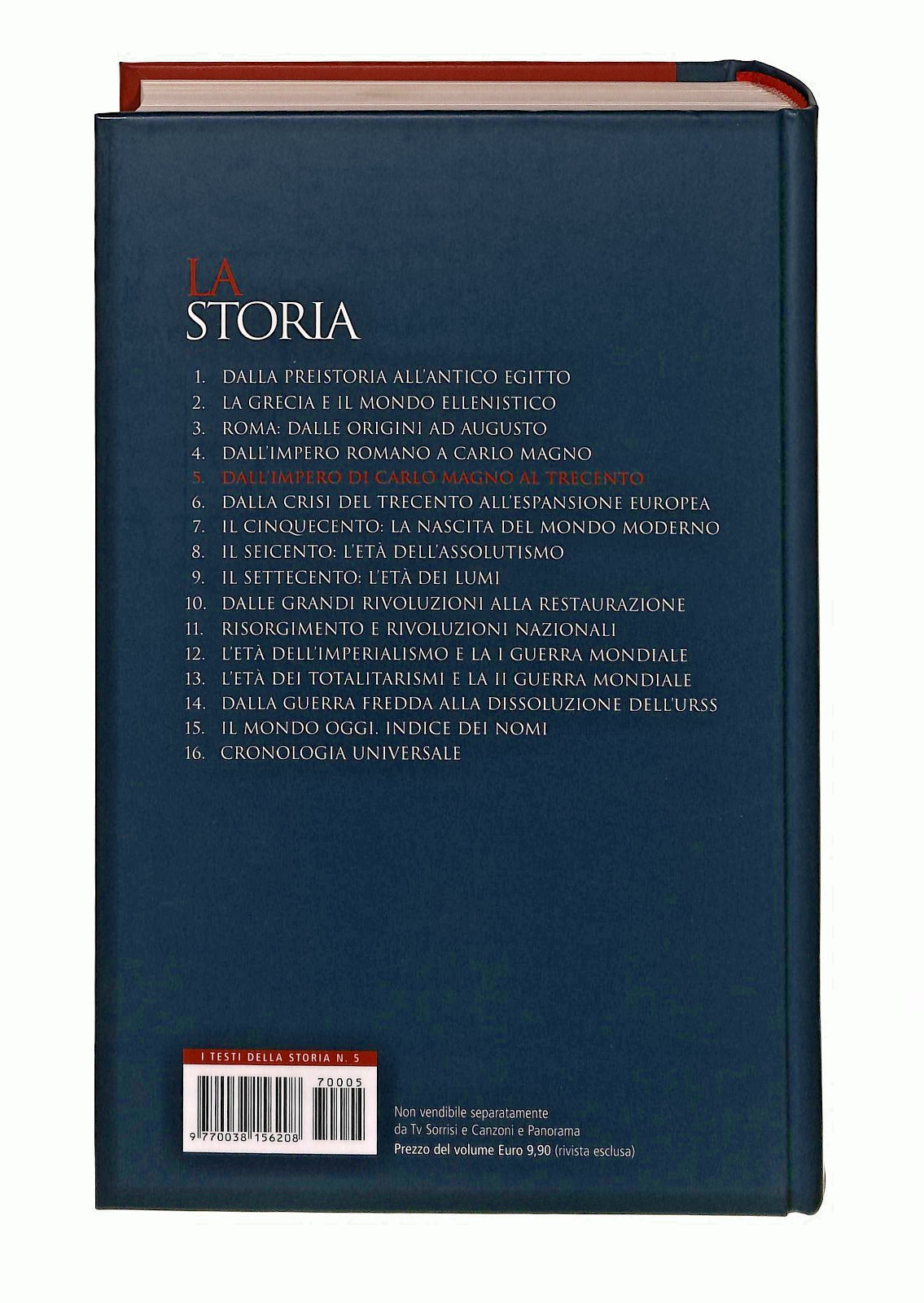 EBOND Dall Impero Di Carlo Magno Al Trecento La Storia 5 Libro LI047629