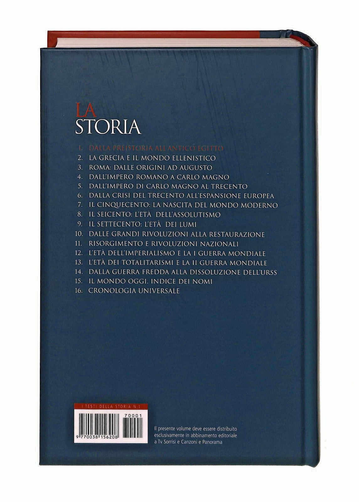 EBOND Dalla Preistoria All Antico Egitto La Storia 1 Editoriale Libro LI047630