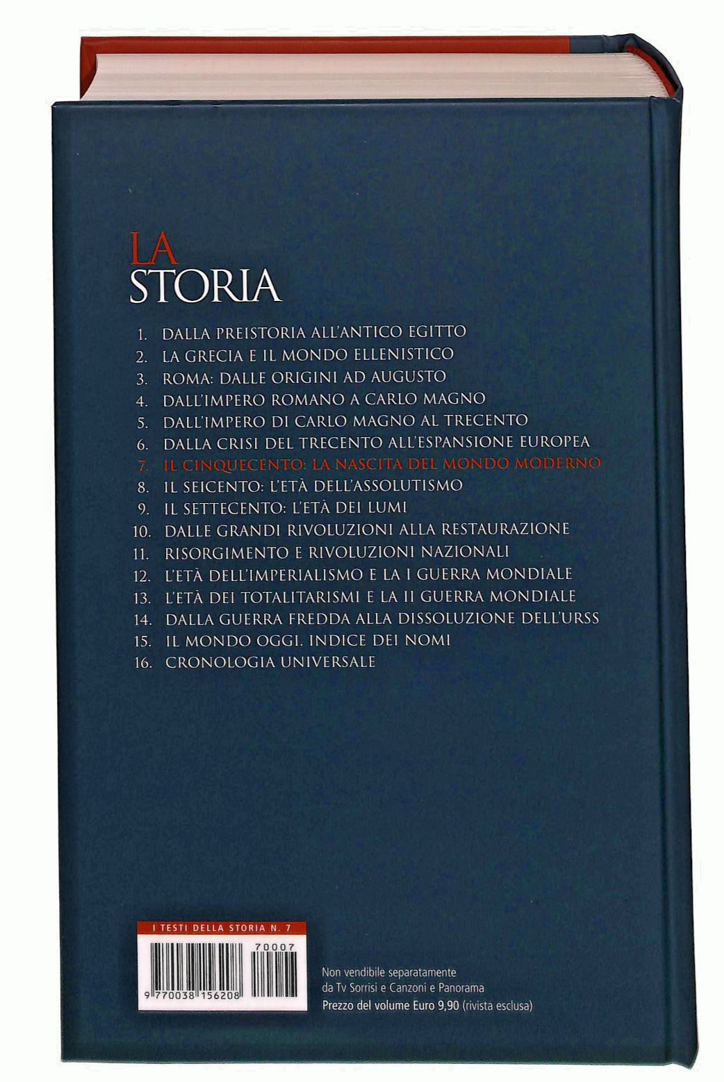 EBOND Il Cinquecento La Nascita Del Mondo Moderno La Storia 7 Libro LI047651