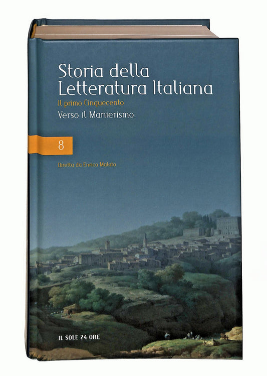 EBOND Verso Il Manierismo Storia Letteratura Italiana 8 Il Sole Libro LI047656