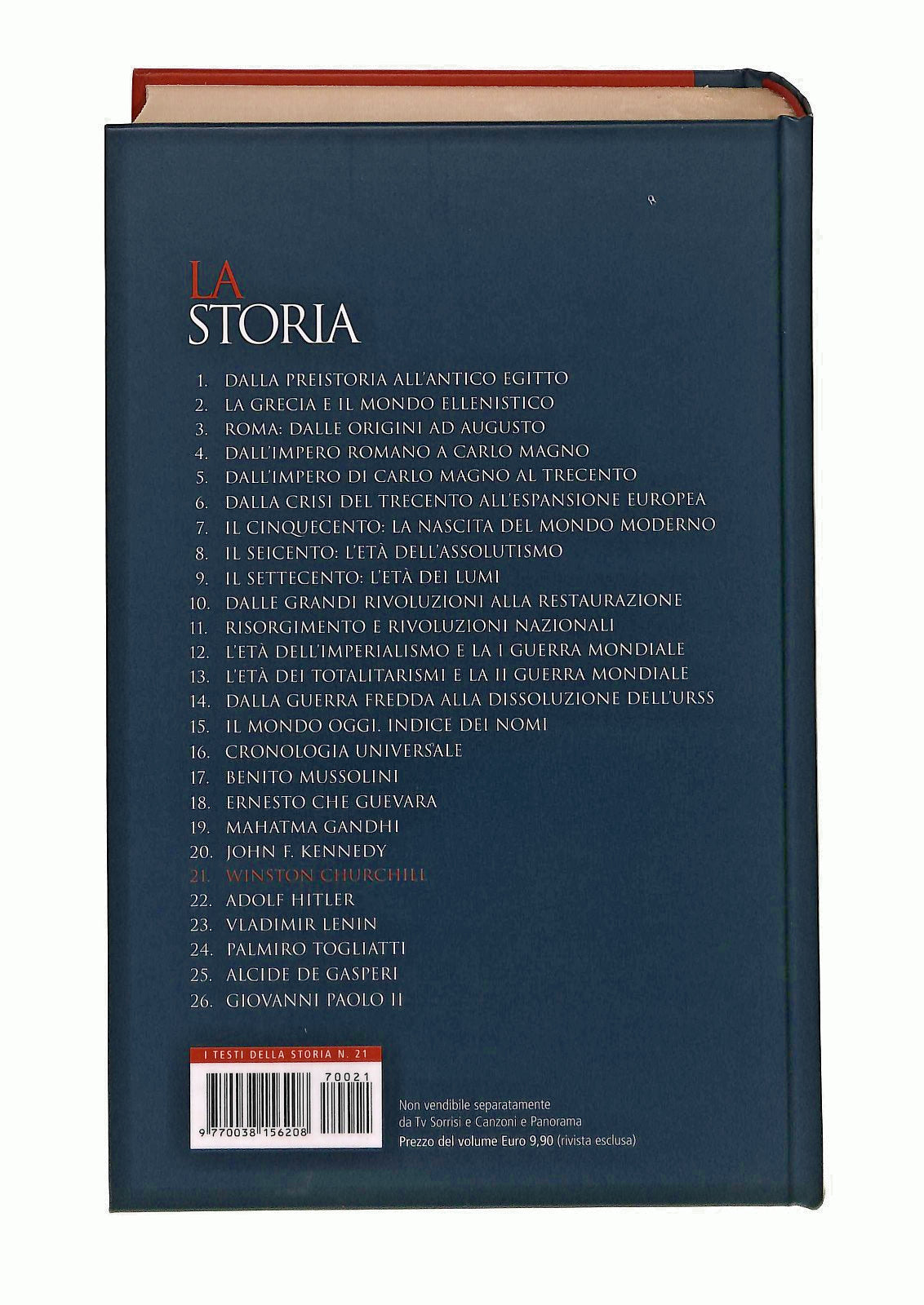 EBOND Winston Churchill La Storia 21 Editoriale Libro LI047701