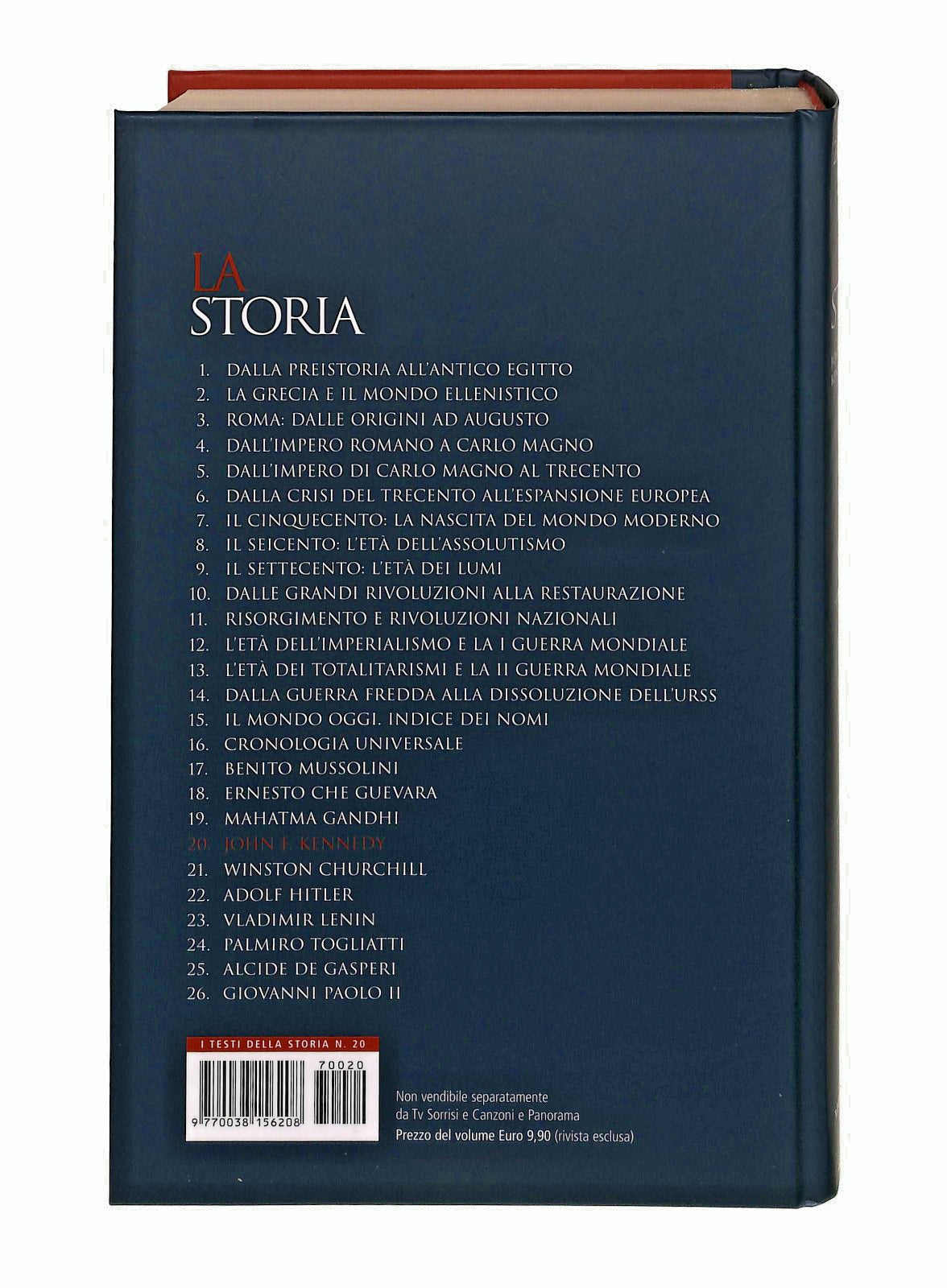 EBOND John F Kennedy La Storia 20 Editoriale Libro LI047702