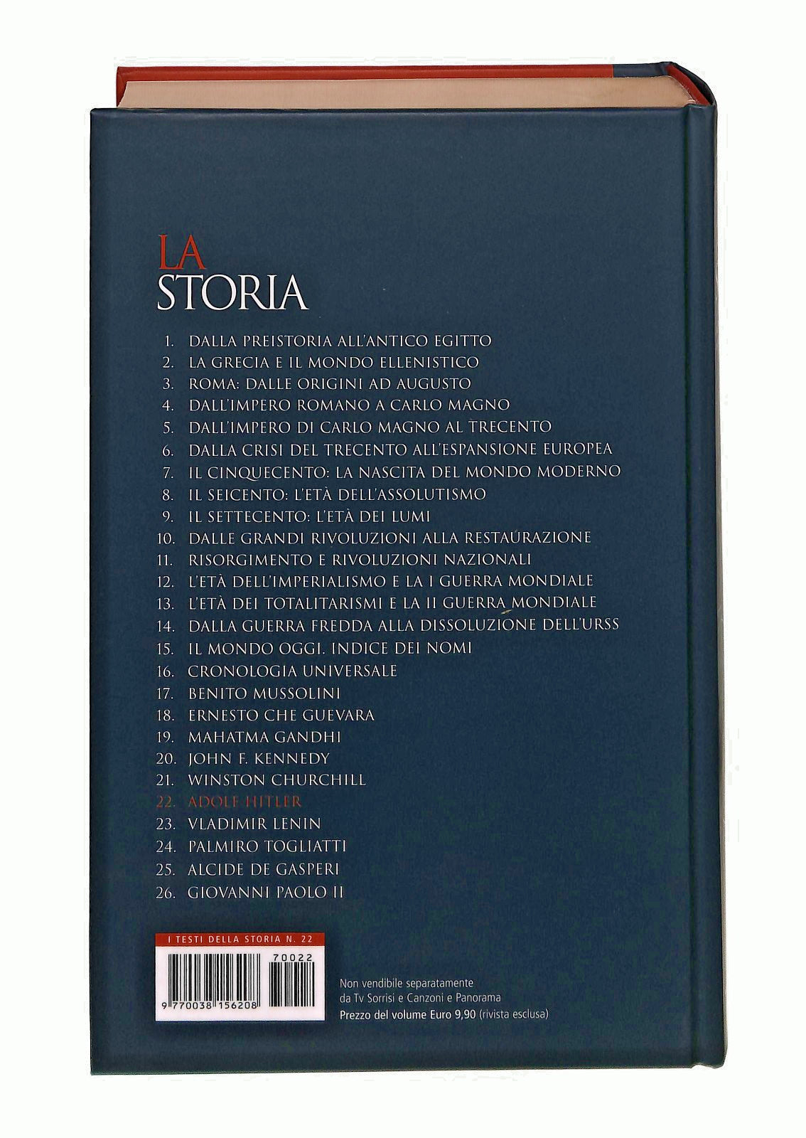 EBOND Adolf Hitler La Storia 22 Editoriale Libro LI047707