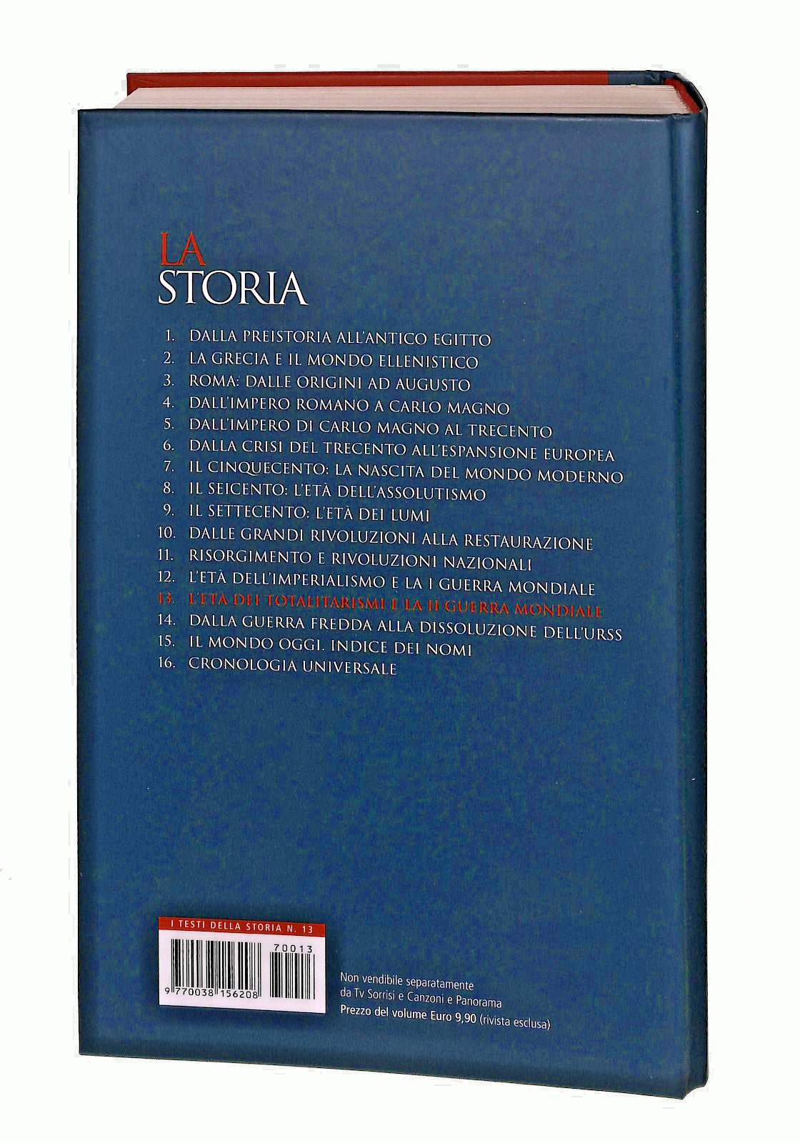 EBOND L Eta Dei Totalitarismi e La Ii Guerra Mondiale Lastoria 13 Libro LI047731
