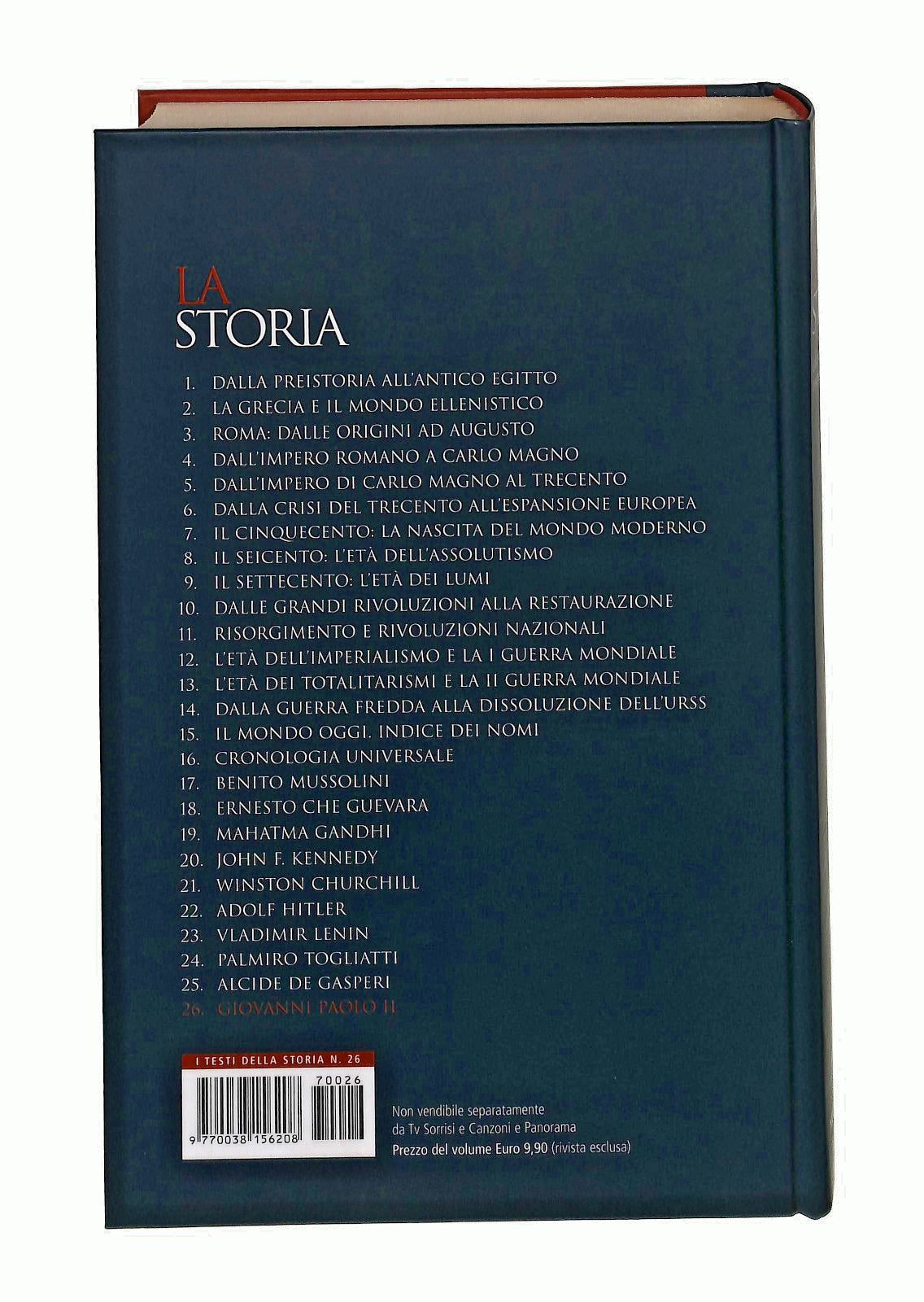 EBOND Giovanni Paolo Ii La Storia 26 Editoriale Libro LI047756