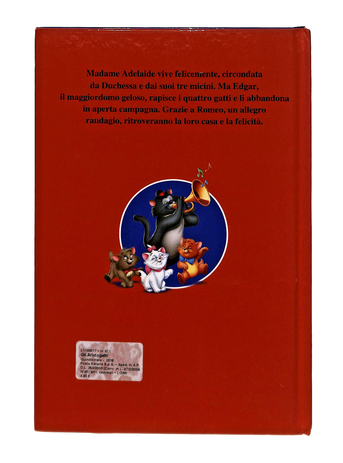 EBOND Gli Aristogatti Club DelDisney Hachette Libro LI047783
