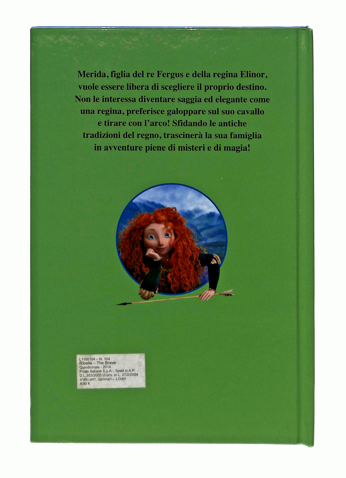 EBOND Ribelle Club DelDisney Pixar Hachette Libro LI047786