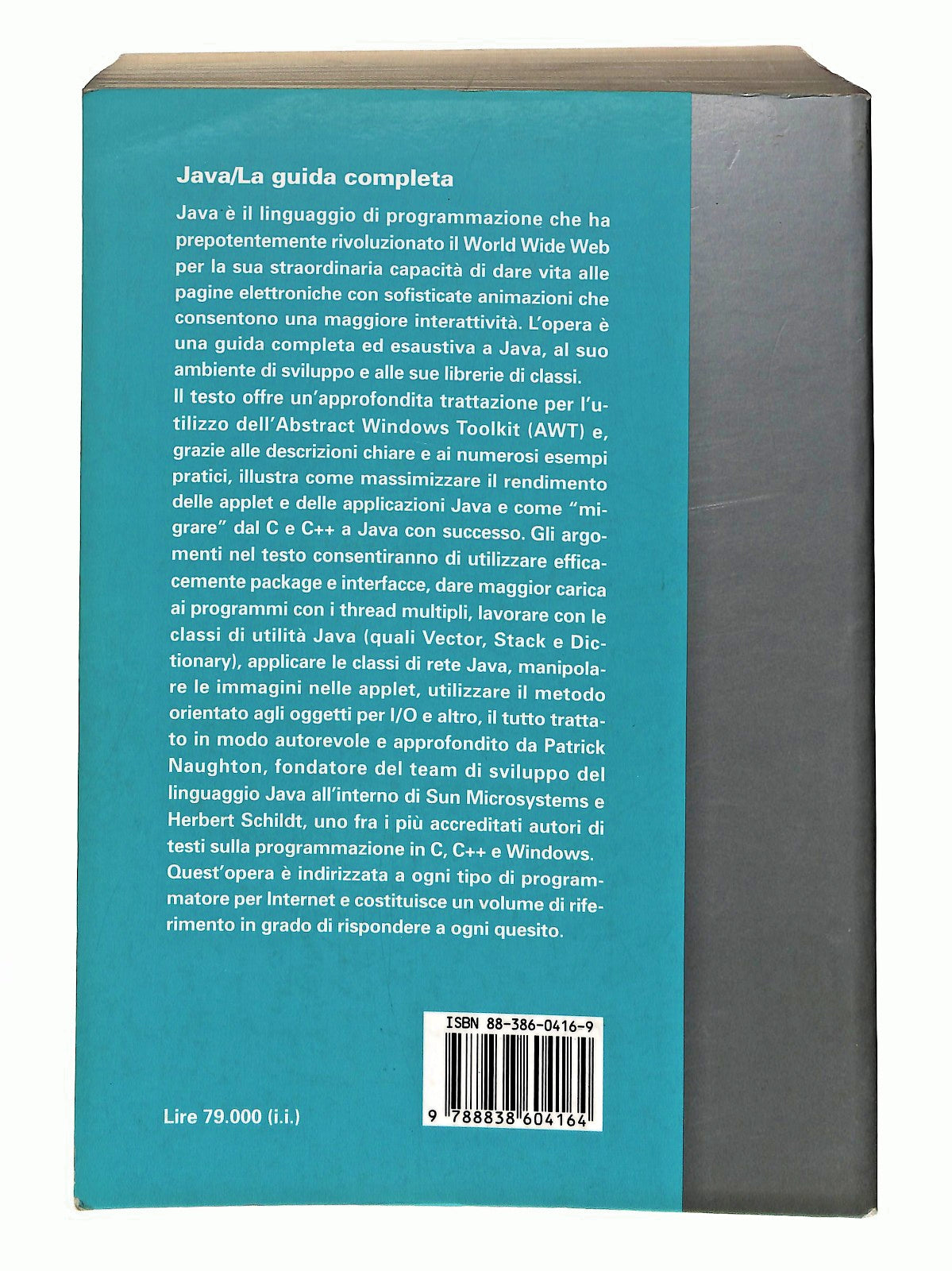 EBOND Java La Guida Completa Naughton Schildt Mcgrawhill 1997 Libro LI047790