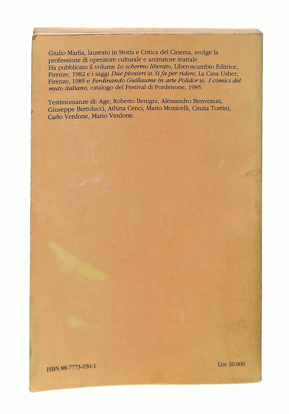 EBOND Non Ci Resta Che Ridere Cura Giulio Marlia Del Grifo 1988 Libro LI047794