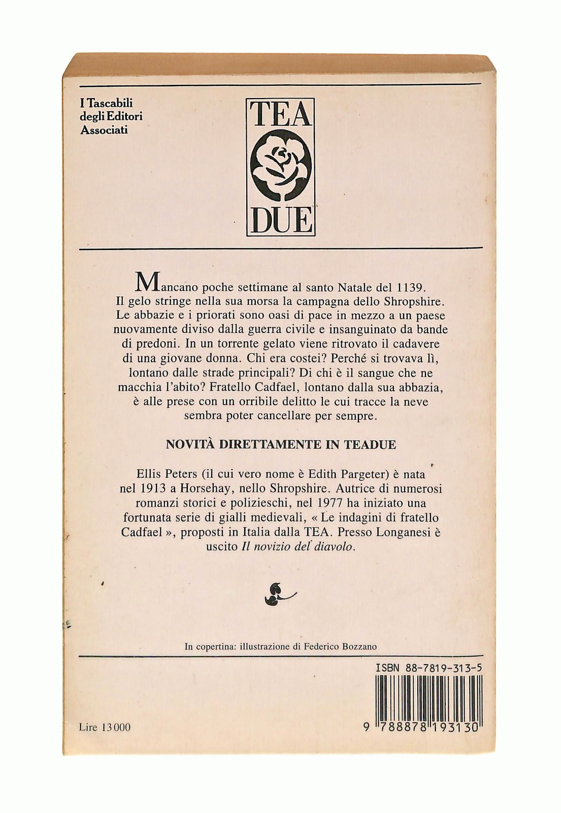 EBOND La Vergine Nel Ghiaccio Ellis Peters Tea Libro LI047795