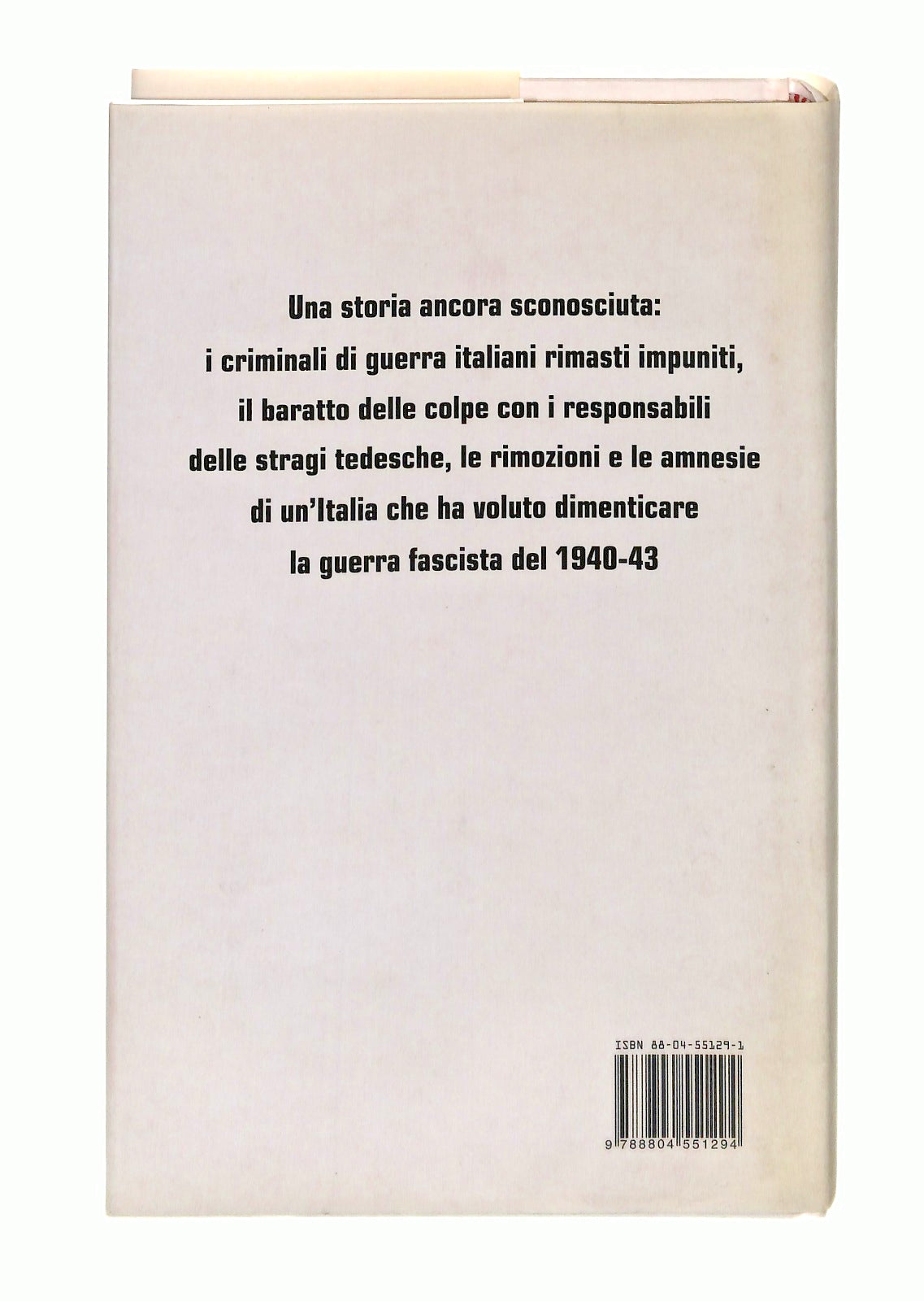 EBOND Si Ammazza Troppo Poco Gianni Oliva Mondadori Libro LI047810