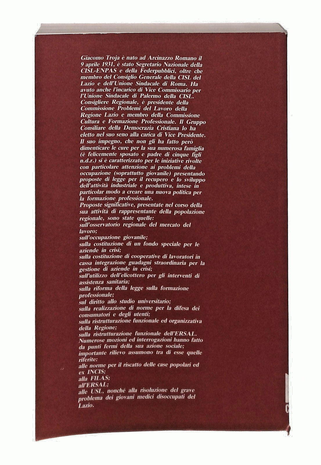 EBOND Lavoro Giacomo Troja Coopercom Libro LI047953